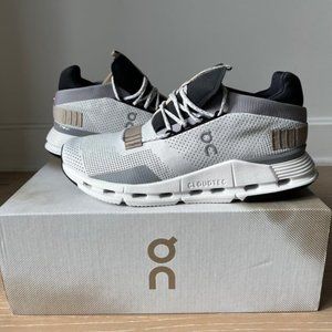 ON Running Cloudnova Women Shoes White Sand Sneakers New in Box